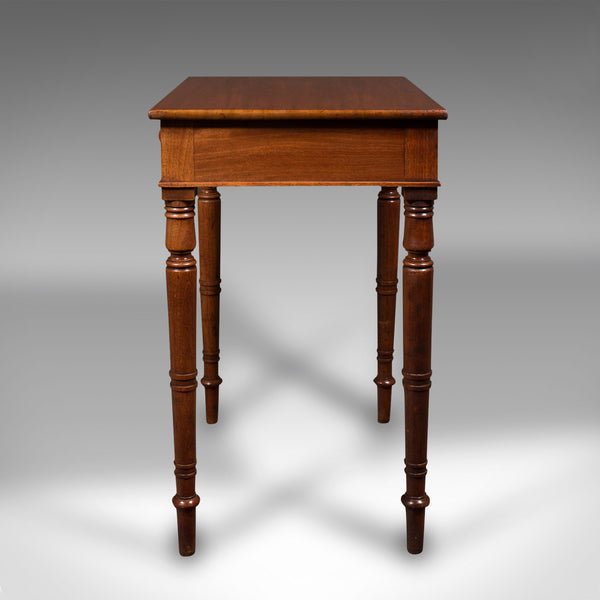 Small Antique Side Table, English, Nook, Lamp, Hall, Bedroom, Lounge, Victorian