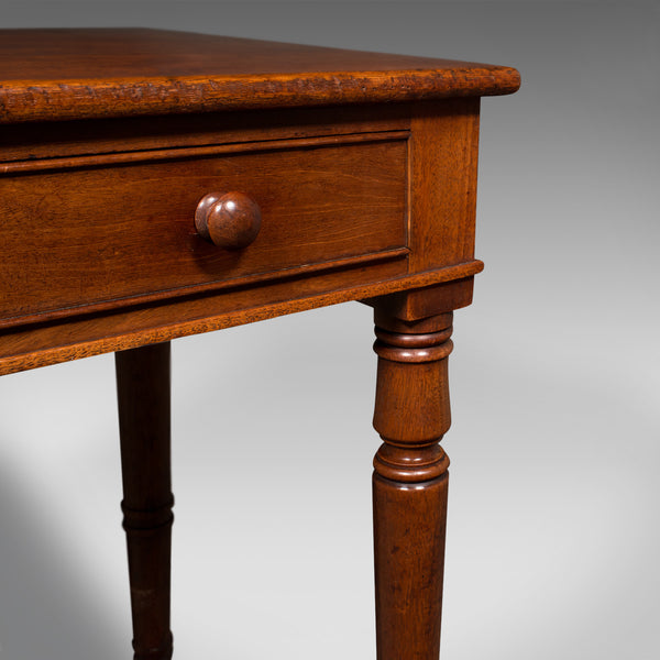 Small Antique Side Table, English, Nook, Lamp, Hall, Bedroom, Lounge, Victorian