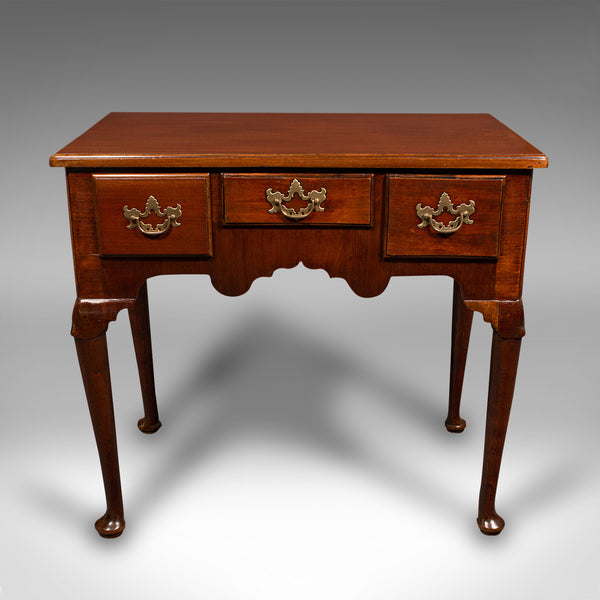 Small Antique Hall Table, English, Lowboy, Reception Hall, Side, Georgian, 1780