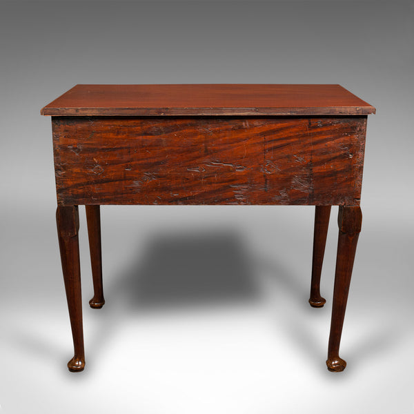 Small Antique Hall Table, English, Lowboy, Reception Hall, Side, Georgian, 1780