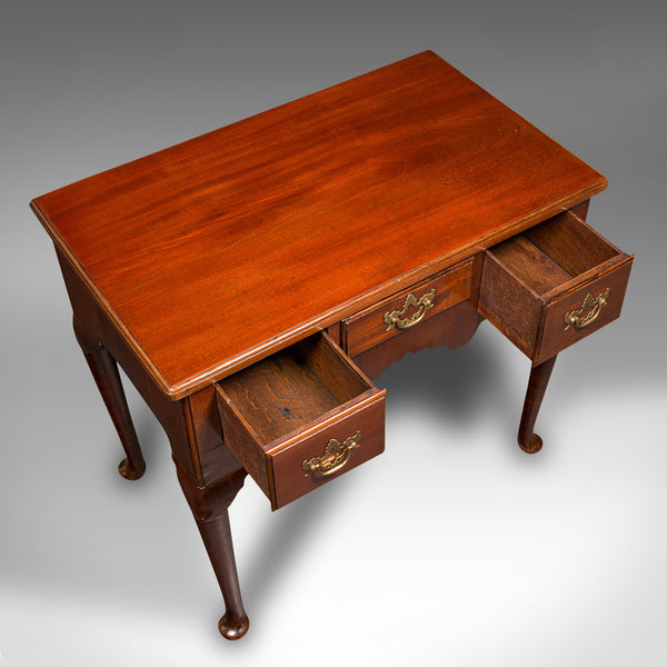 Small Antique Hall Table, English, Lowboy, Reception Hall, Side, Georgian, 1780
