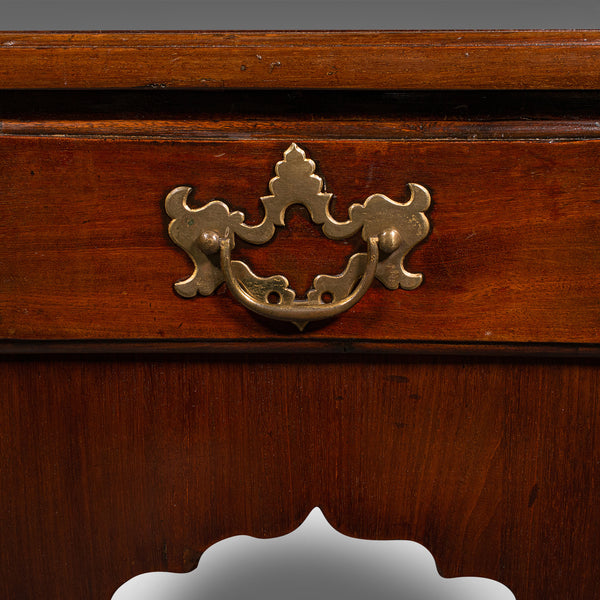 Small Antique Hall Table, English, Lowboy, Reception Hall, Side, Georgian, 1780