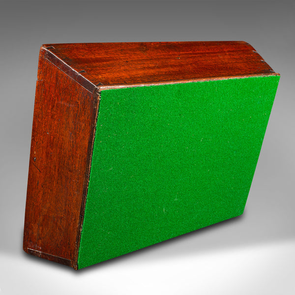 Antique Butler's Duties Trug, English, Two Division Cutlery Tray, Georgian, 1800