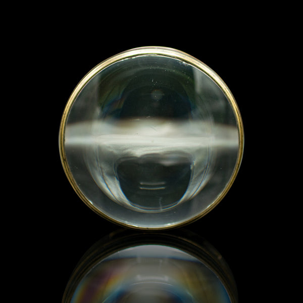 Antique Library Magnifier, English, Brass, Specimen Magnifying Glass, Victorian