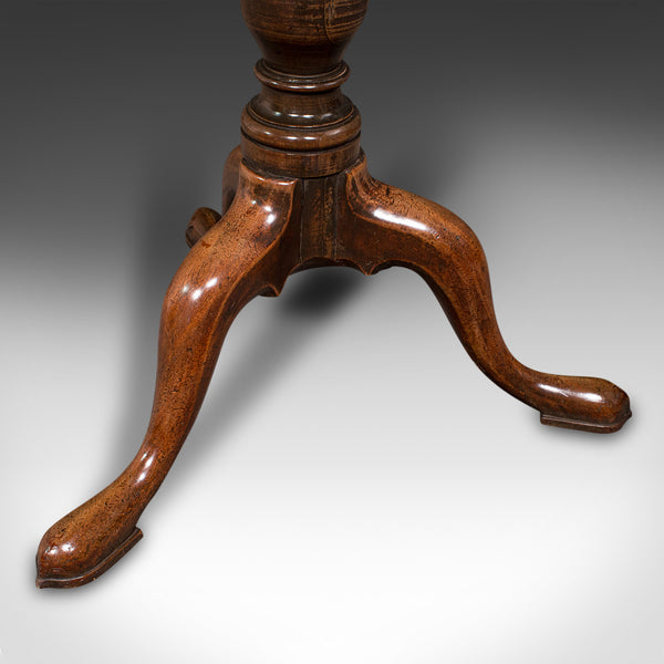 Antique Tilt Top Table, English, Side, Lamp, Breakfast, Georgian, Circa 1820