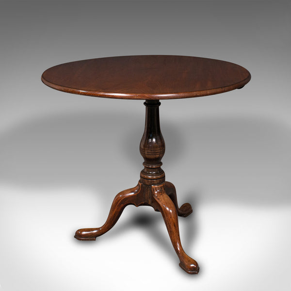 Antique Tilt Top Table, English, Side, Lamp, Breakfast, Georgian, Circa 1820