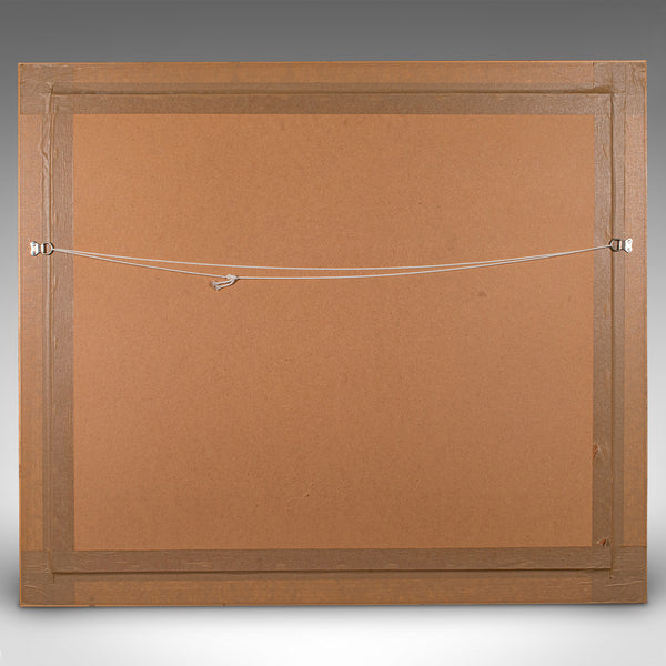 Antique Framed Indenture, English, Vellum, Document, 17th Century, Dated 1671