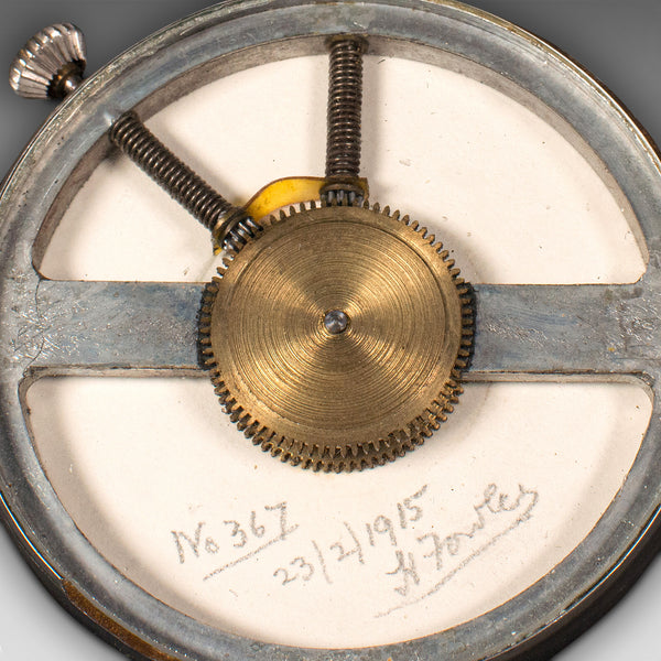 Antique Textile Calculator, English, Factory Loom Counter, Fowler & Co, C.1920