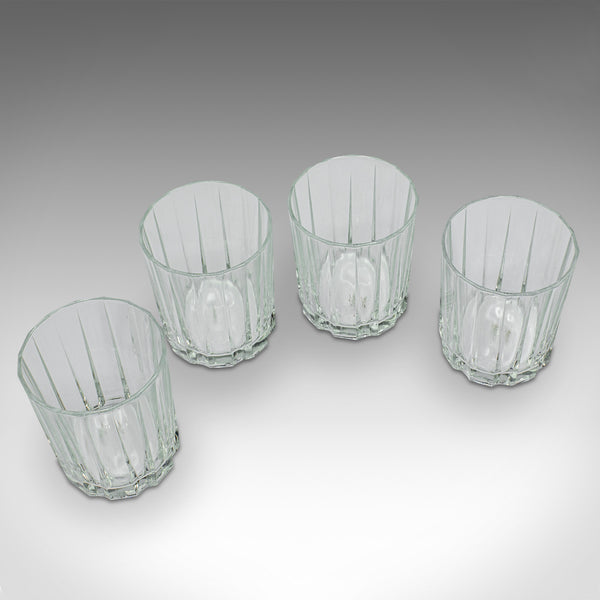 Vintage Touring Picnic Set, English, Canvas, Leather, Case, Mid Century, C.1950