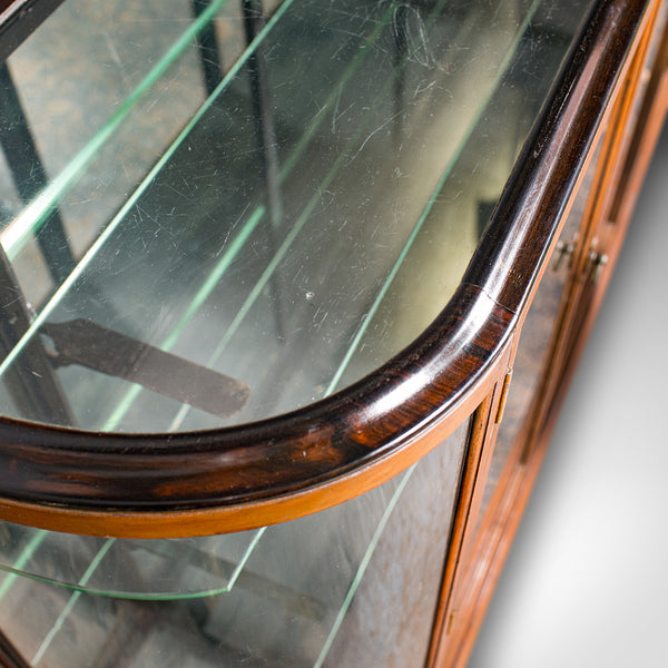 Large Antique Display Cabinet, English, Jeweller's Shop, Retail, Victorian, 1850