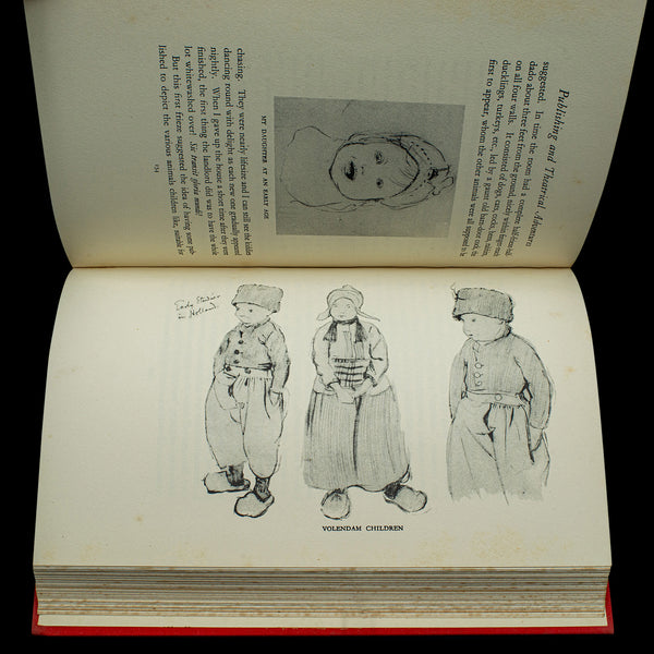 Vintage Book, Time I Was Dead, Autobiography, Cecil Aldin, English Language, Art