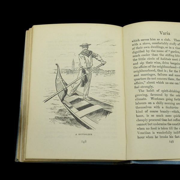 Antique Guide Book Things Seen in Venice, English Language, Travel, Dated 1923