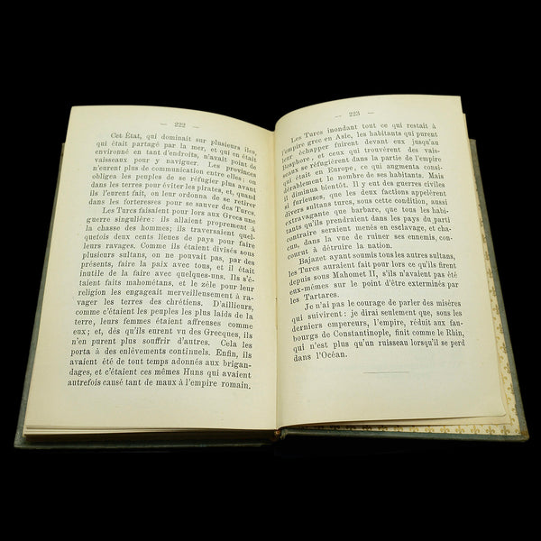 Antique Book Grandeur Des Romains, Montesquieu, French Language, Mid Victorian