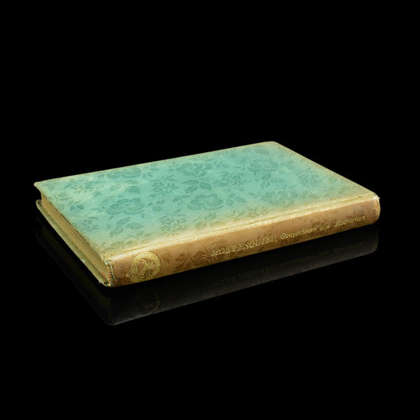 Antique Book Grandeur Des Romains, Montesquieu, French Language, Mid Victorian