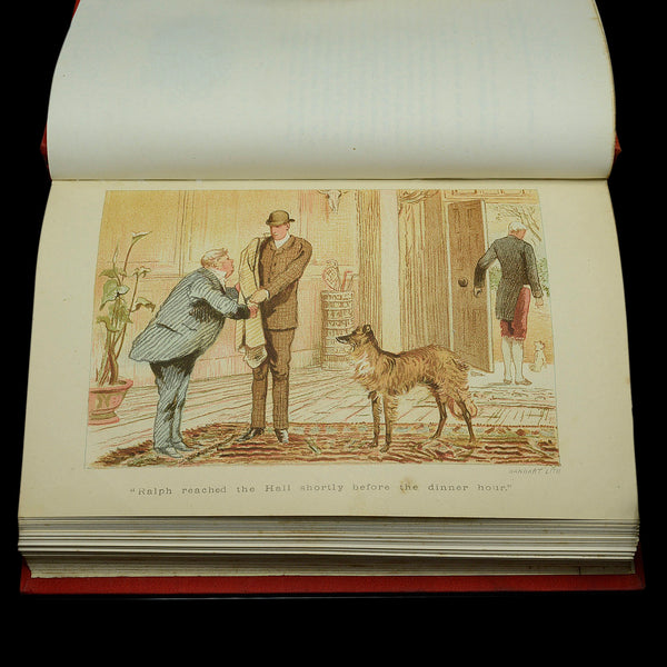 Pair Of Antique Novels, Across Country, Fair Diana, Wanderer, English, Victorian