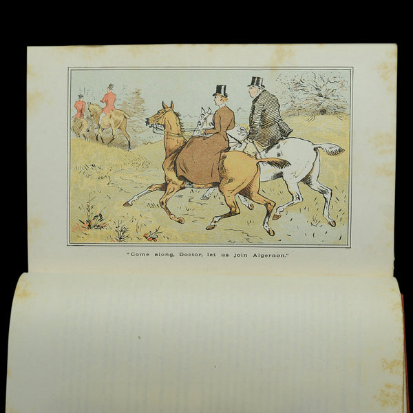 Pair Of Antique Novels, Across Country, Fair Diana, Wanderer, English, Victorian