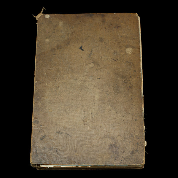 Antique Reference Book, Survey of London, English, Aged, Topographical, Georgian