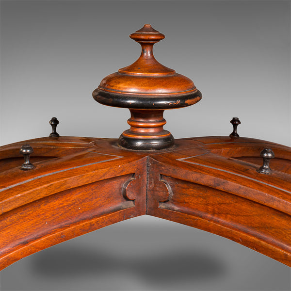 Antique Oval Looe Table, English, Walnut, 4 Seat, Centrepiece, Early Victorian