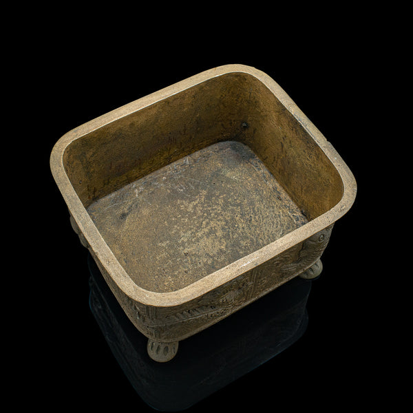 Antique Decorative Censer, Chinese, Bronze, Incense Burner, Victorian, C.1850