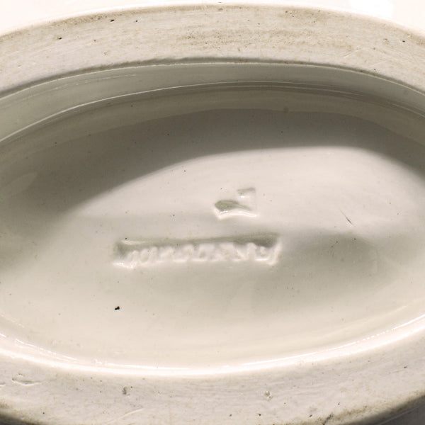 Set Of 6 Antique Jelly Moulds, English, Ceramic, Decorative Patterns, Victorian