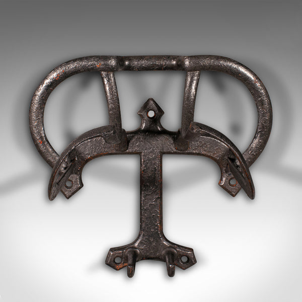 Pair Of Antique Tack Rests, English, Stables, Equestrian, Victorian