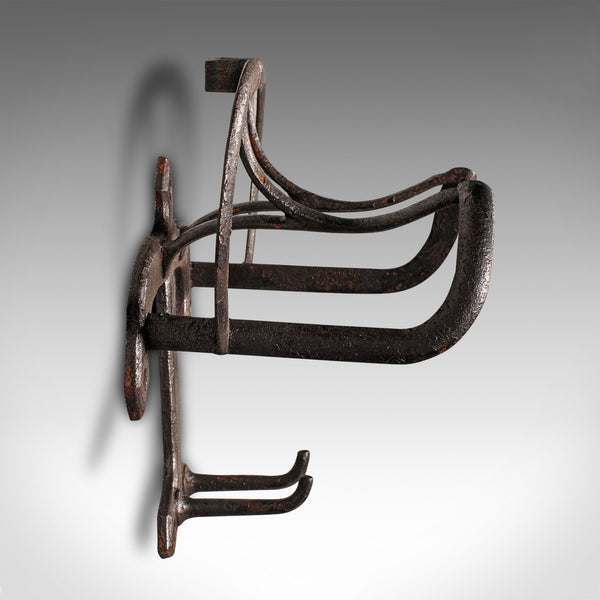 Pair Of Antique Tack Rests, English, Stables, Equestrian, Victorian