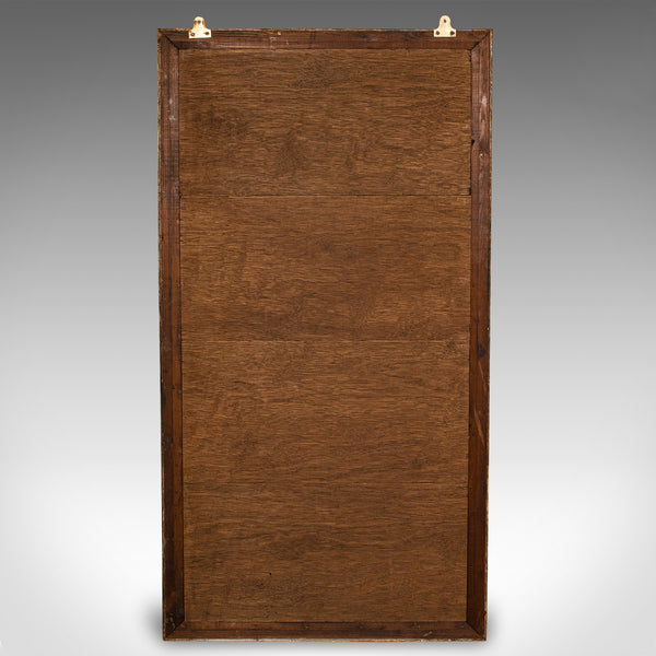 Tall Antique Trumeau Mirror, French, Provincial, Pier, Wall, Victorian, C.1900