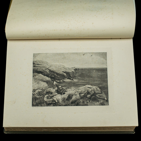 Antique Arts Book, Royal Academy, Harry Furniss, English, Exhibition, Victorian