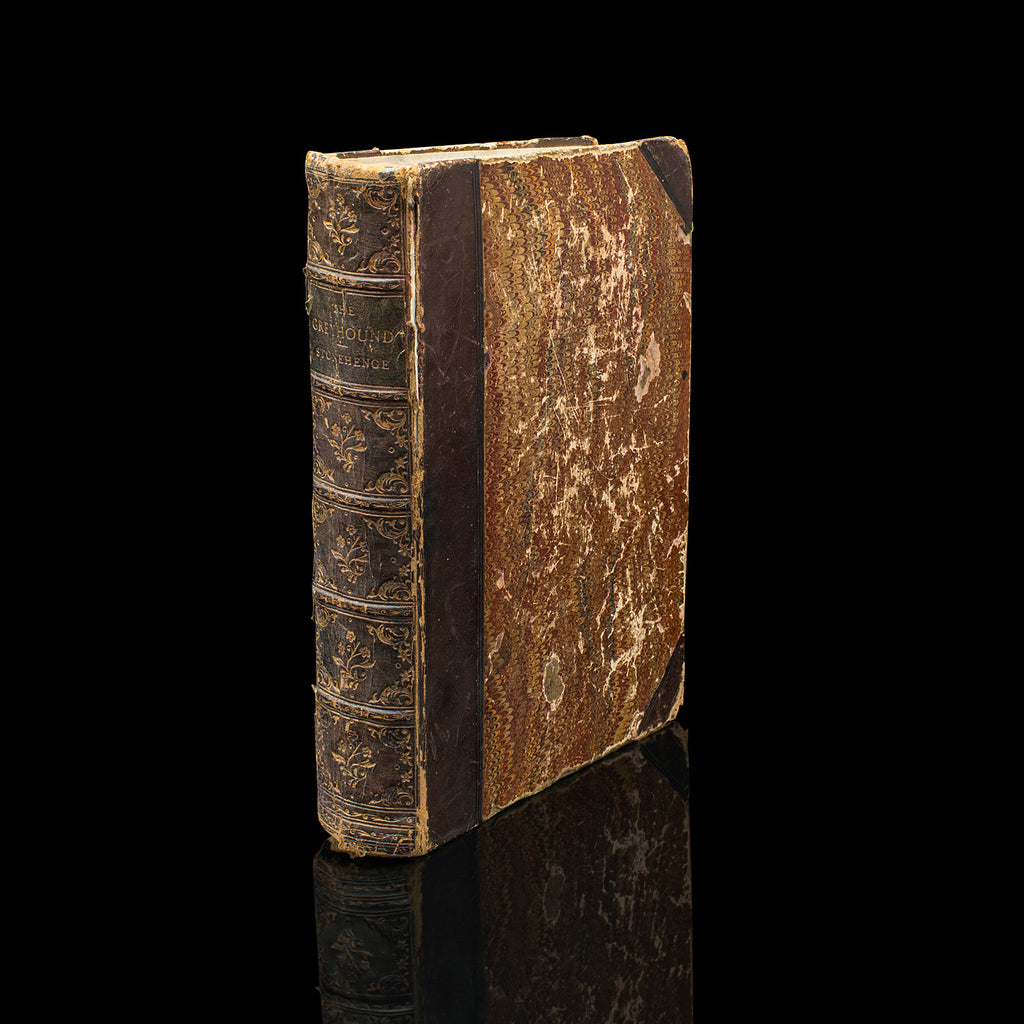 Antique Reference Book, The Greyhound, English, Illustrated Guide, Victorian