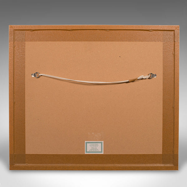 Antique Lithography Map, Black Sea, English, Framed, Cartography, Victorian