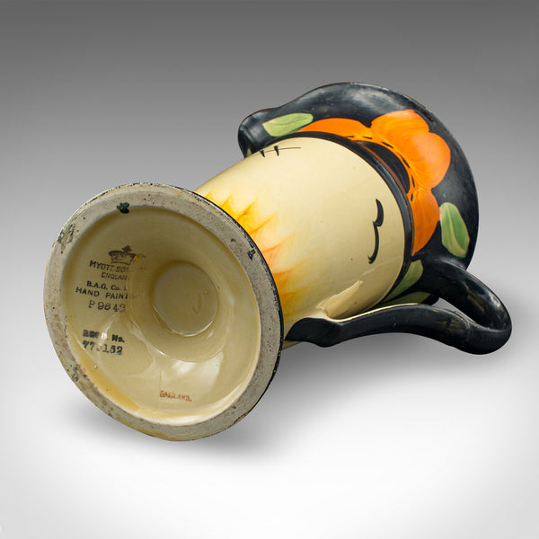 Vintage Serving Jug, English, Ceramic Pourer, Art Deco, Early 20th Century, 1930