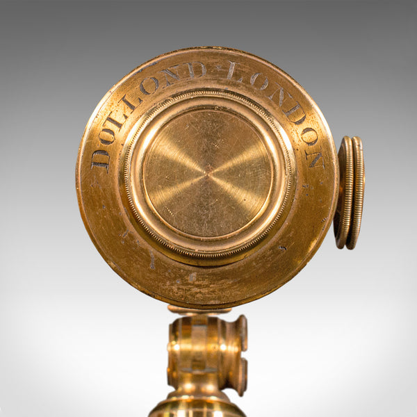 Antique Library Telescope, English, Brass, Astronomical, Dollond, Late Victorian