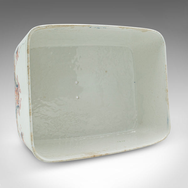 Antique Cheese Keeper Dish, English, Ceramic, Butter Tray, Kitchen, Victorian