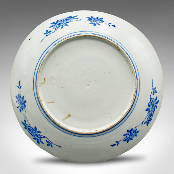 Antique Decorative Plate, Japanese, Ceramic, Serving Dish, Imari, Victorian
