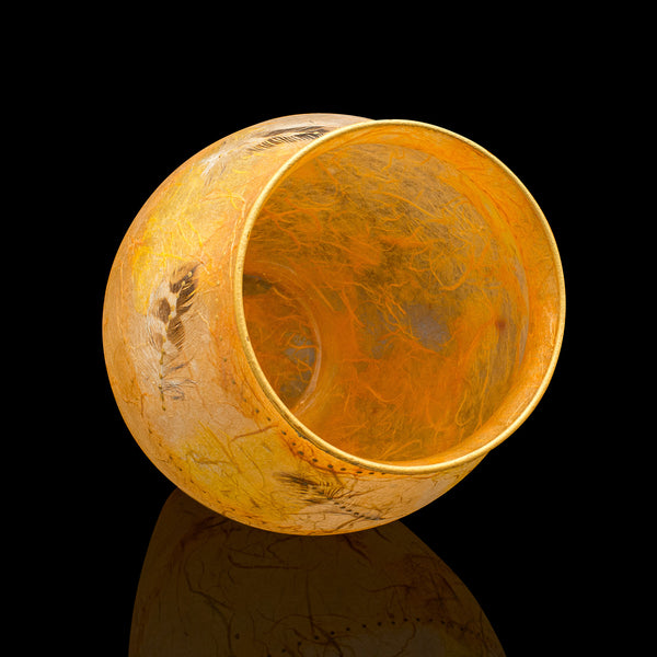 Contemporary Decorative Flower Vase, English, Art Glass, Baluster Urn, Display