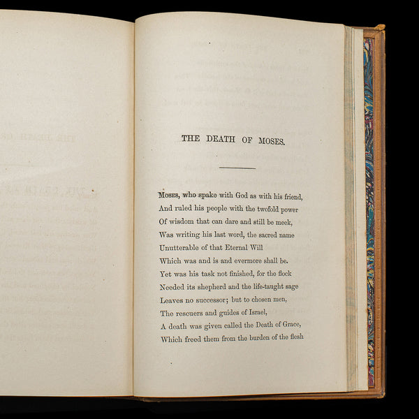 Antique Legend of Jubal, George Eliot, English, Bound, Poetry Book, Victorian