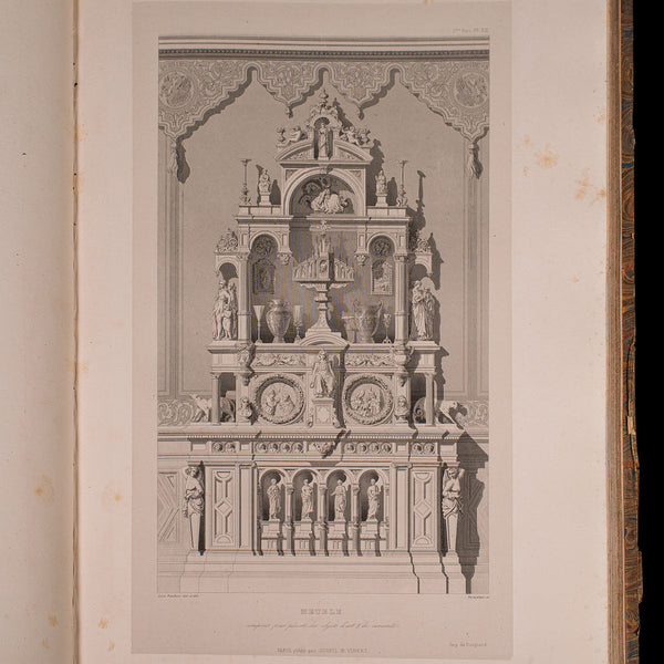 Antique Design Catalogue, Art Industriel, French, Architecture Folio, Victorian
