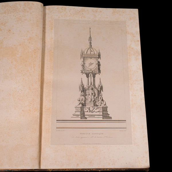 Antique Design Catalogue, Art Industriel, French, Architecture Folio, Victorian