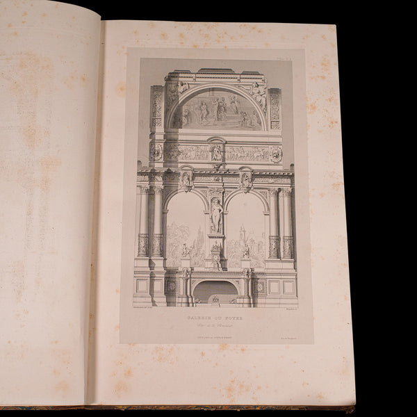 Antique Design Catalogue, Art Industriel, French, Architecture Folio, Victorian