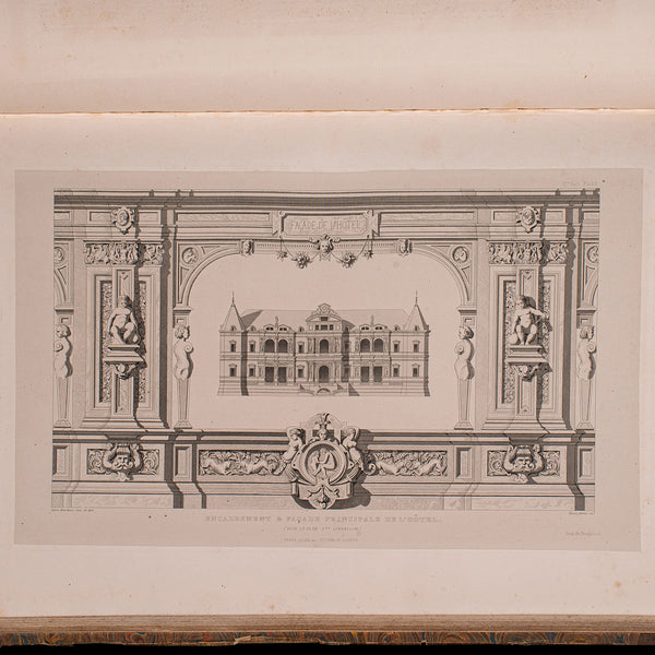 Antique Design Catalogue, Art Industriel, French, Architecture Folio, Victorian