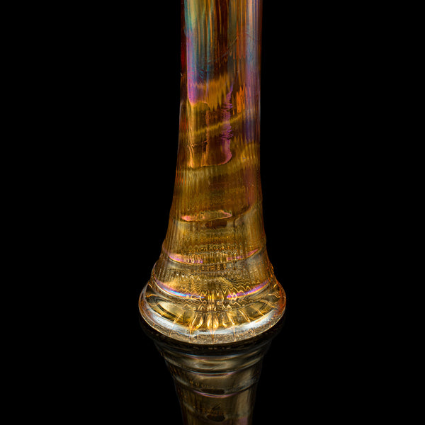 Vintage Posy Vase, English, Lustre Glass, Flower Sleeve, Art Deco, Circa 1930