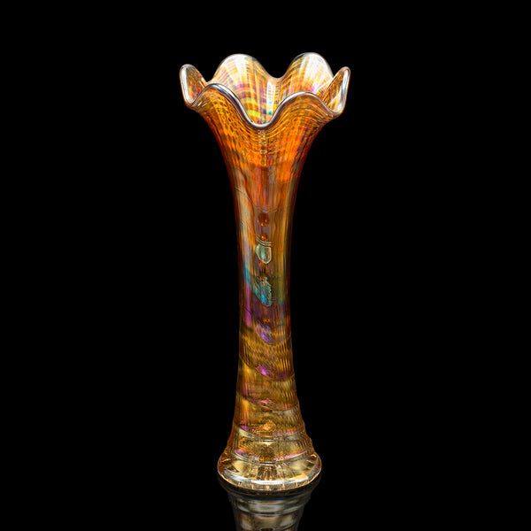 Vintage Posy Vase, English, Lustre Glass, Flower Sleeve, Art Deco, Circa 1930