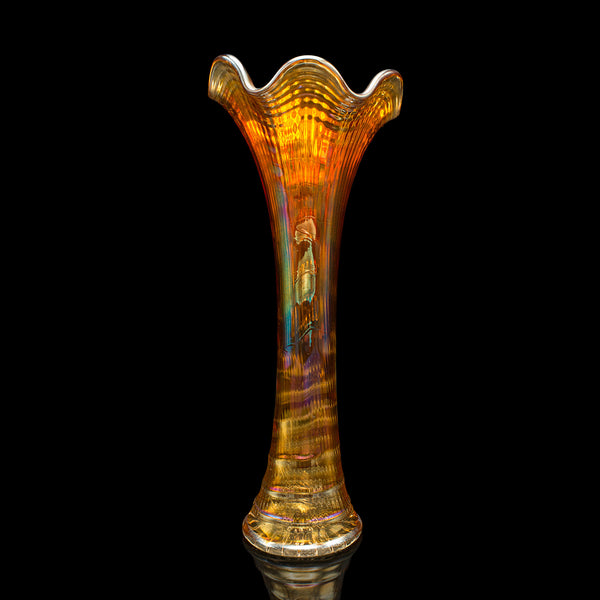 Vintage Posy Vase, English, Lustre Glass, Flower Sleeve, Art Deco, Circa 1930