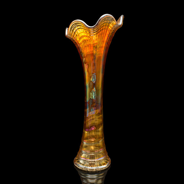 Vintage Posy Vase, English, Lustre Glass, Flower Sleeve, Art Deco, Circa 1930