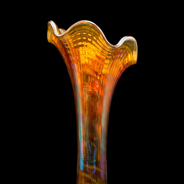 Vintage Posy Vase, English, Lustre Glass, Flower Sleeve, Art Deco, Circa 1930