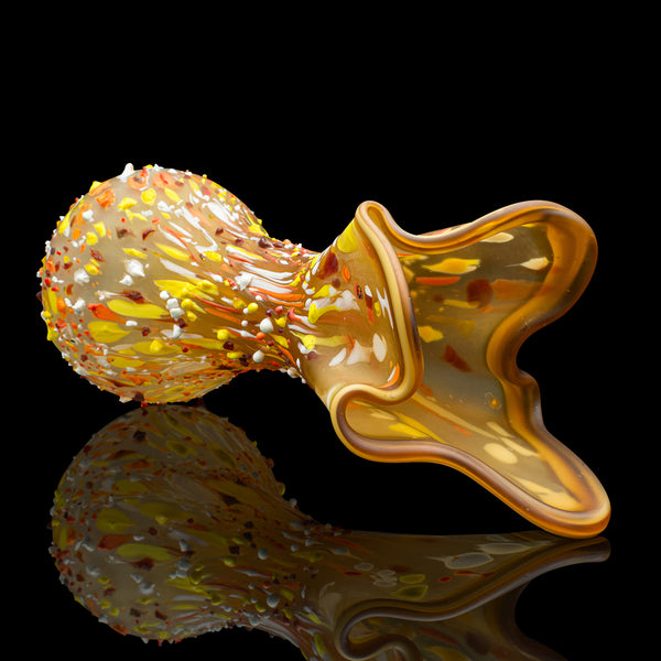 Tall Vintage Explosion Vase, Italian Art Glass, Post Modern, Mid Century, C.1960