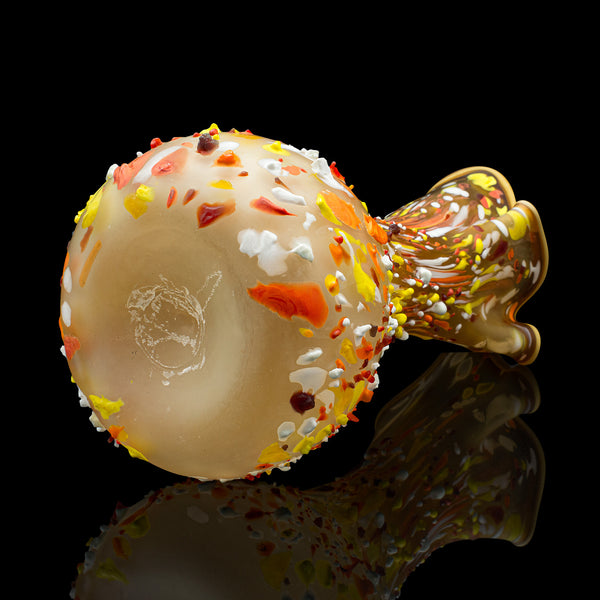 Tall Vintage Explosion Vase, Italian Art Glass, Post Modern, Mid Century, C.1960