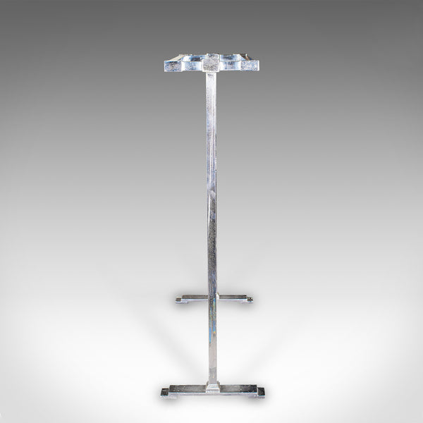 Vintage Towel Rail, French, Chromed Brass, Valet, Drying Stand, Art Deco, C.1930