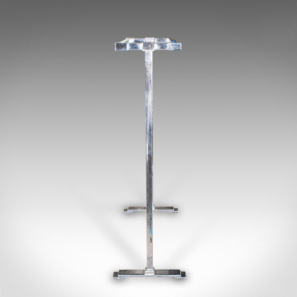 Vintage Towel Rail, French, Chromed Brass, Valet, Drying Stand, Art Deco, C.1930