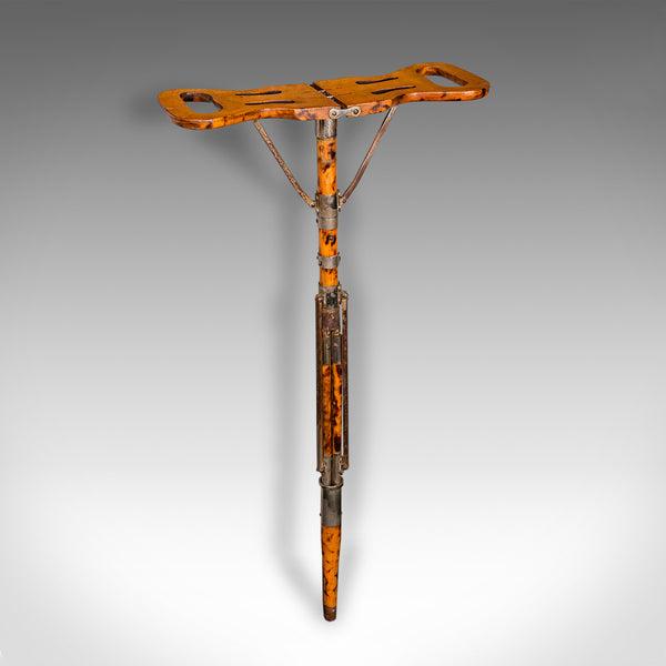 Antique Gentleman's Valet Stick, English, Metamorphic, Shooting Seat, Victorian